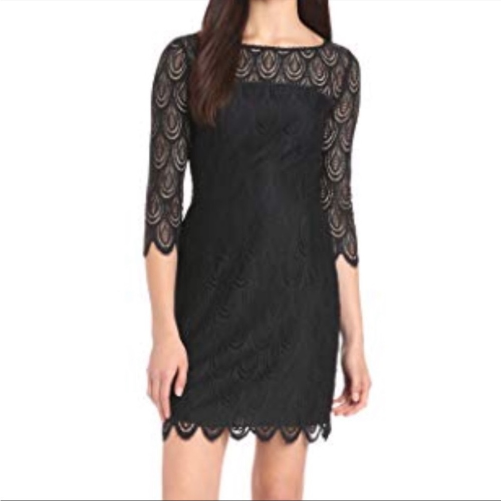 LILLY PULITZER black Hera lace dress - Picture 3 of 10